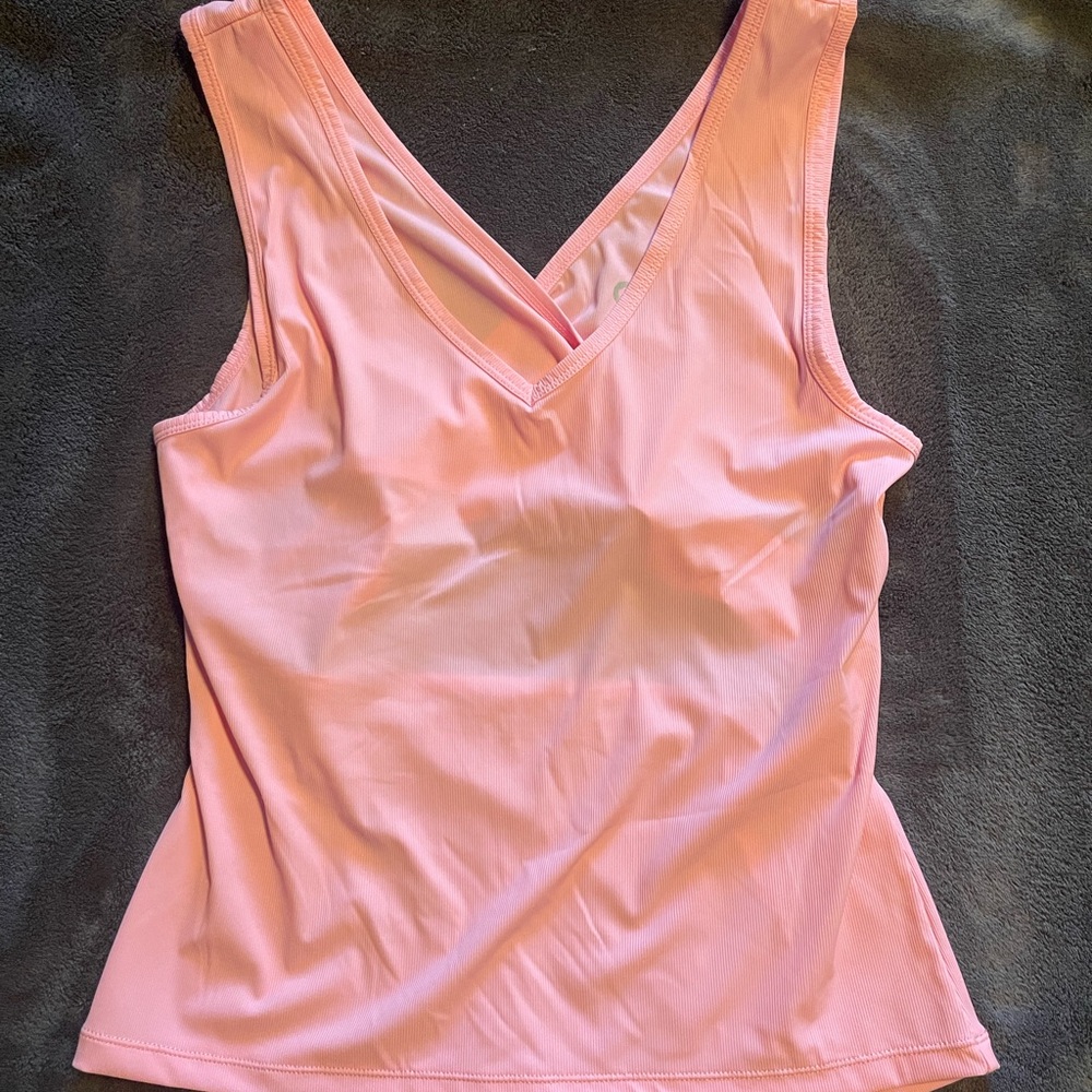 ZYIA Pink V-Neck Tank